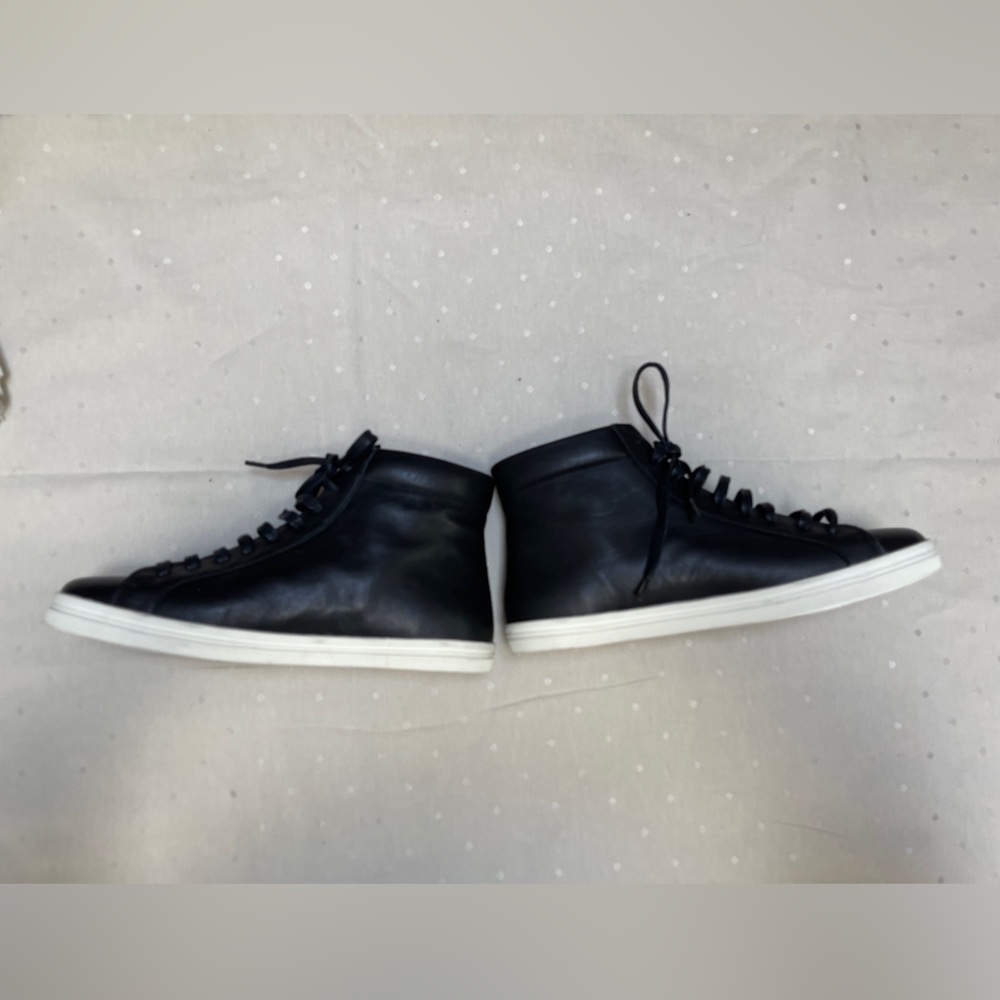 FREDA SALVADOR Sal Women's Lace Up High Top Leather Sneakers Black Size 8 NWOT - Picture 5 of 8